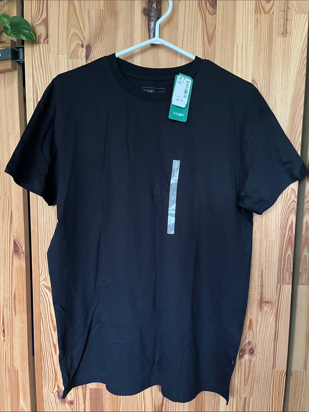DJAB Men's Black Crew Neck T-Shirt (size M)
